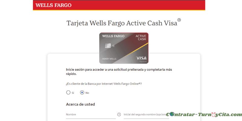 Aplicar para tarjeta de credito Wells Fargo en espanol